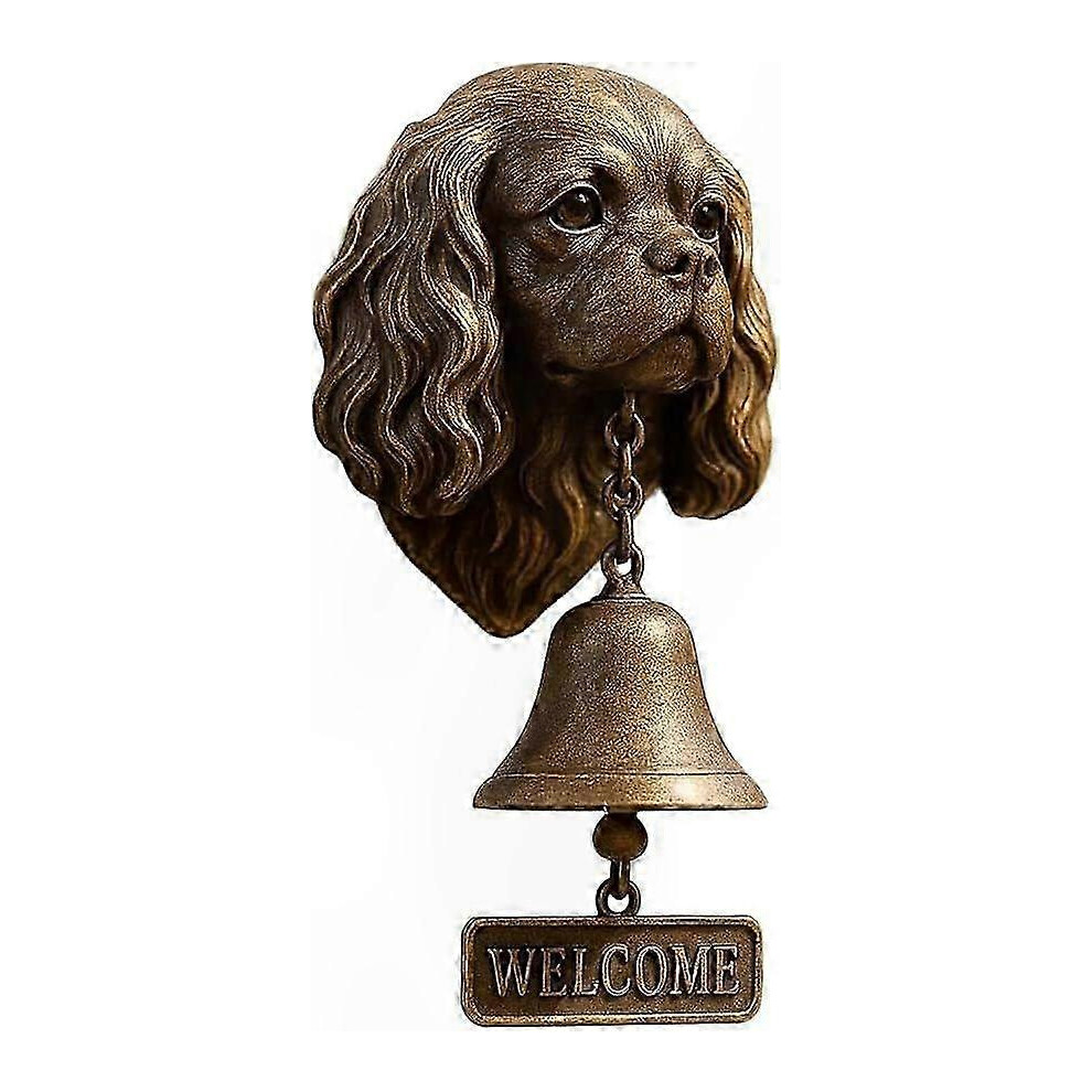 (N) Vintage Animal Doorbell, Manual Chime For Porch, Resin Outdoor Bell With Fun Head Design 4972689361719
