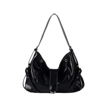 Shoulder Purses for Womens Casual Hobos Bags Shoulder-Black