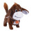 Educational Interactive Plush Donkeys Toy That Moves and-Brown. 1