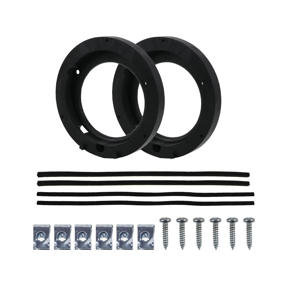 Car Speaker Mounts For Jimny Jb64 Jb74 2018-2024 Audio Horn Refit Rings Mount For 6.3Inch Speakers 6031945923486