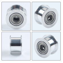 For P2S Smooth Idler Pulley Timing Pulley Aluminium Gear Teeth for P2S XY Motion System 5PCS