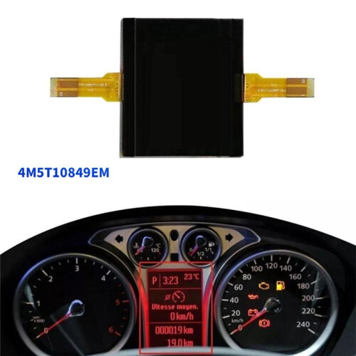 Car Instrument Cluster LCD Display 4M5T10849EM for  Focus 2008-2011 C-Max   Dashboard Display LCD Screen 2