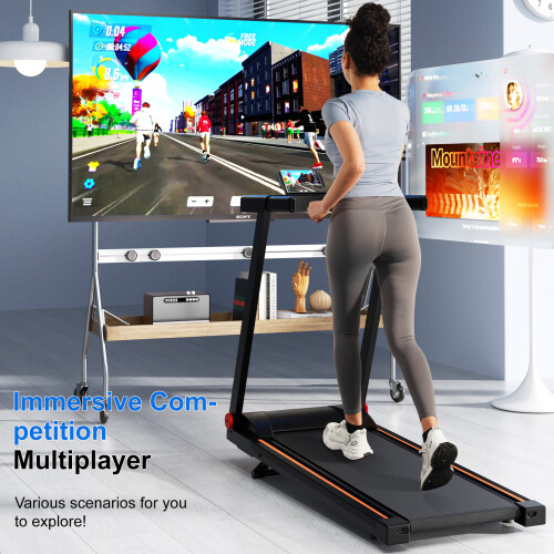 Superun Treadmills for Home 112x42cm Running Area 1