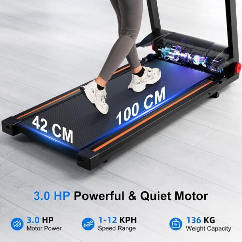 Superun Treadmills for Home 112x42cm Running Area 2