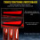 Rear Bumper LED Tail Light Brake Light for  4Runner 2025 Trunk Pillar Tail Light Sequential Turn Signal Light 5