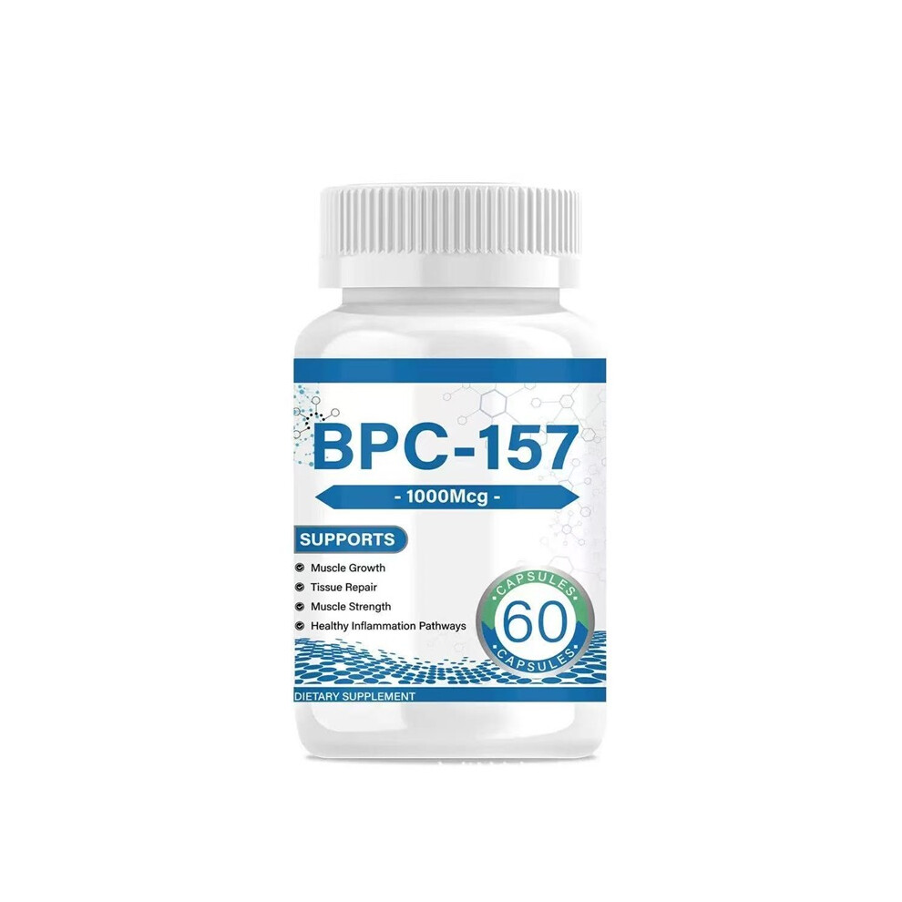 BPC-157 Peptide Capsule 1000MG Supports Overall Health and replenishes Energy.Gluten Free,60Capsules