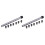 2X C10 Er8A 100L Collet Chuck Holder + 14Pcs Precision Er8 Spring Collet Set 1