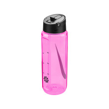 Nike TR Renew Recharge Straw Bottle 24 OZ Pink Spell / Black / (Black)