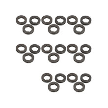 24Pcs Tool Parts Metal Chainsaw Spare Part Chain Saw Sprocket Rim Power Mate 325-7 for Chainsaw Replacement