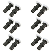 6 Pair of Screws for Toilet  Toilet Lid Toilet  Toilet  Cover Black