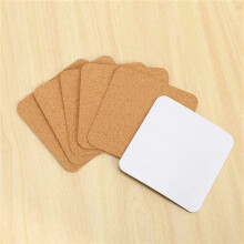 Self-Adhesive Cork Coasters,Cork Mats Cork Backing Sheets for Coasters and DIY Crafts Supplies (200, Square)