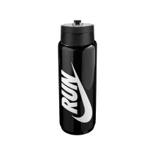 Nike TR Renew Recharge Straw Bottle 24 OZ Graphic Black / Black / (White)