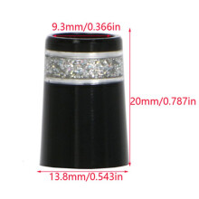 30 Pcs Sleeve Ferrule for Irons Tip Size 0.370 Plastic Ferrules Club Shafts Accessories,Silver