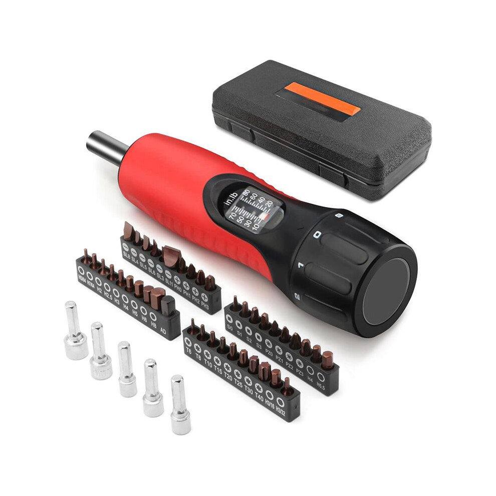 46Pcs Torque Screwdriver Wrench Driver Set With 39 S2 Bits For Bike Repairing, Tools, Maintenance And Mounting 6033566191527