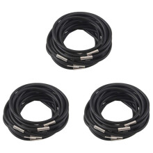 30 Black Rubber Lace Choker Necklace 450X4mm per Woman