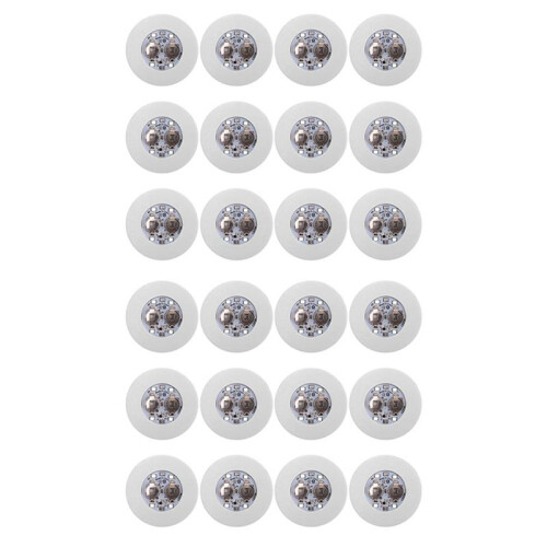 LED Coaster,24 Pack Light  Coasters,LED Bottle Lights,LED Sticker Coaster Discs Light  for Flash Light  Cup