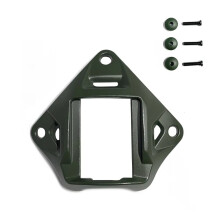 (Green) Tactical Helmet Frame Mount NVG DIY Adapter ARC Rail for FAST MICH Helmet