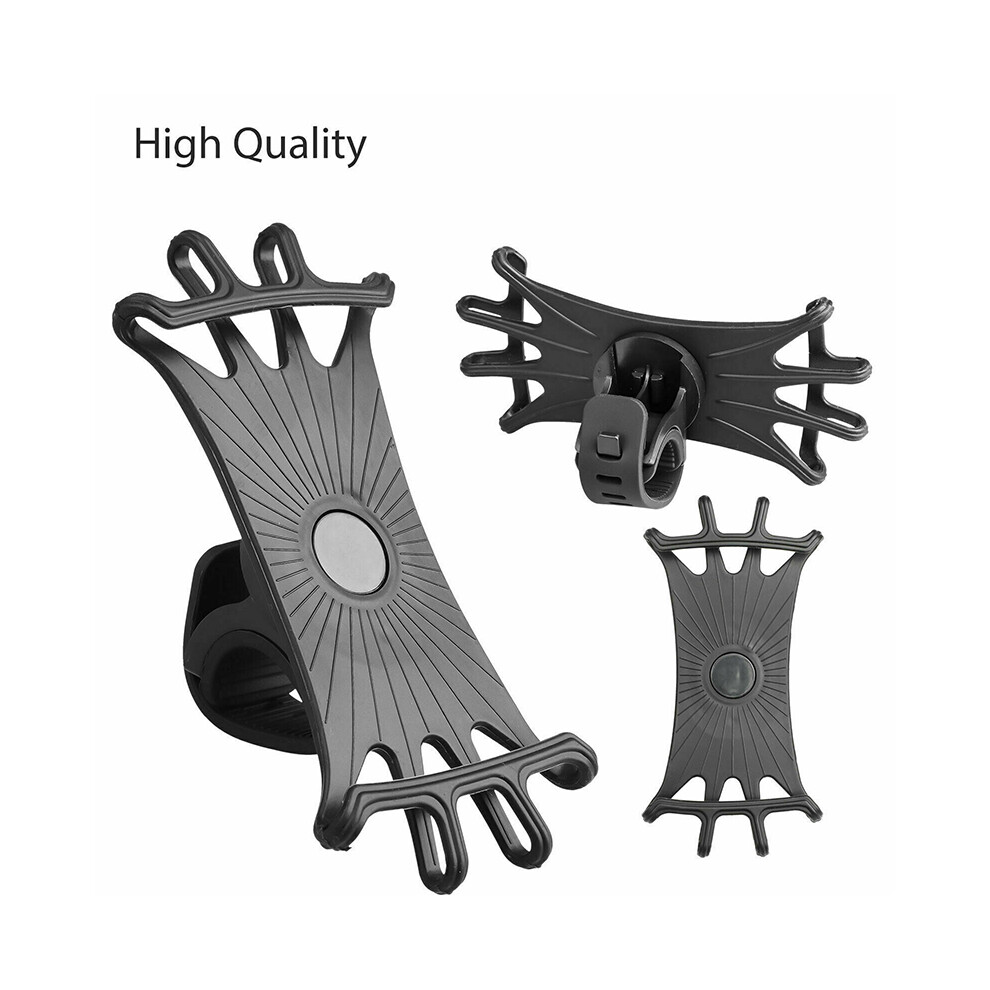 360Â¡Ã£ Rotatable Universal Silicone Motorcycle Phone Mount Bicycle Gps Units Holder 123643778812