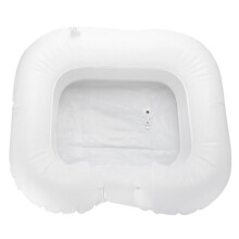 Lavabo portatile gonfiabile in PVC per shampoo, dotato di valvola dell'aria avanzata, ideale per lunghi periodi di riposo a letto.