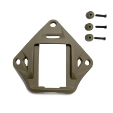 (Sand) Tactical Helmet Frame Mount NVG DIY Adapter ARC Rail for FAST MICH Helmet