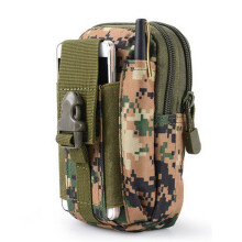(Digital 1) Camouflage Tactical Waist Bag Handbag Cell Phone Bag Running Hanging Bag Outdoor