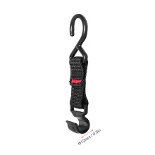 (S) Camping Shelf Hooks with Velcro Webbing & S-Hooks for Picnic, Tent Poles - Outdoor Gear