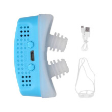Portable Anti-Snoring Device, Recyclable Electric Snoring Relief Machine for Heavy Snorers