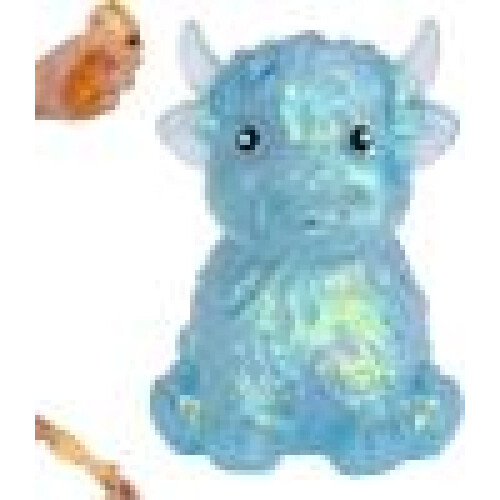 Glitter Highland Cow Squishy Παιχνίδι για ενήλικες που ανεβαίνει αργά και ανακουφίζει