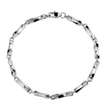 Šikmá síťová tyčinka - titanová ocel - nastavitelná 20,5 až 25,5 cm - 3,8 mm