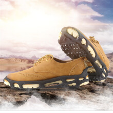 (S (35-38 yards)) 24 Teeth Winter Ice Snow Anti Slip Crampons Cleats Shoes Spike Grip Boot Gripper