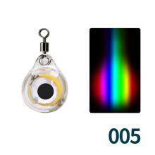 (5) 1PCS LED Fishing Bait Trap Light Underwater Glowing Light Eye Shaped Squid Lure