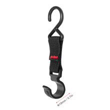 (L) Camping shelf hooks Velcro webbing S-hooks Picnic shelf hooks Outdoor camping tent pole hooks