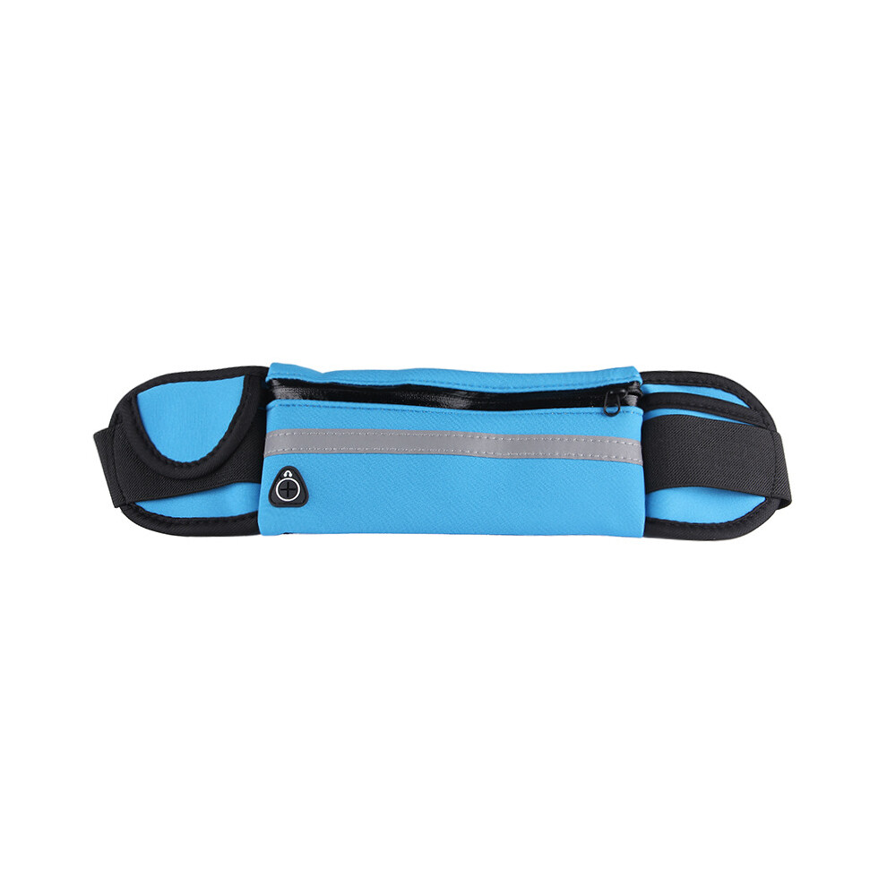 (Rose Red) Running Pouch Belt Waist Bag Workout Fanny Pack Jogging Pocket Cell Phone Holder