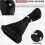 Black Automatic Gear Shift Knob with Gaitor Boot for   W203 W204 Auto Accessories 2