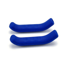 (Red) Silicone Brake Lever Grip Covers - 1 Pair for Mountain Bikes, Bicycle Accessories