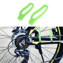 (Green) ENLEE E-6435469 1pair Bicycle Chain Guard Mountain Road Bike Chapter Protector