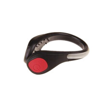 (Red) Outdoor Sports LED Shoe Clip Light Luminous Night Riding Safety Warning Flashing