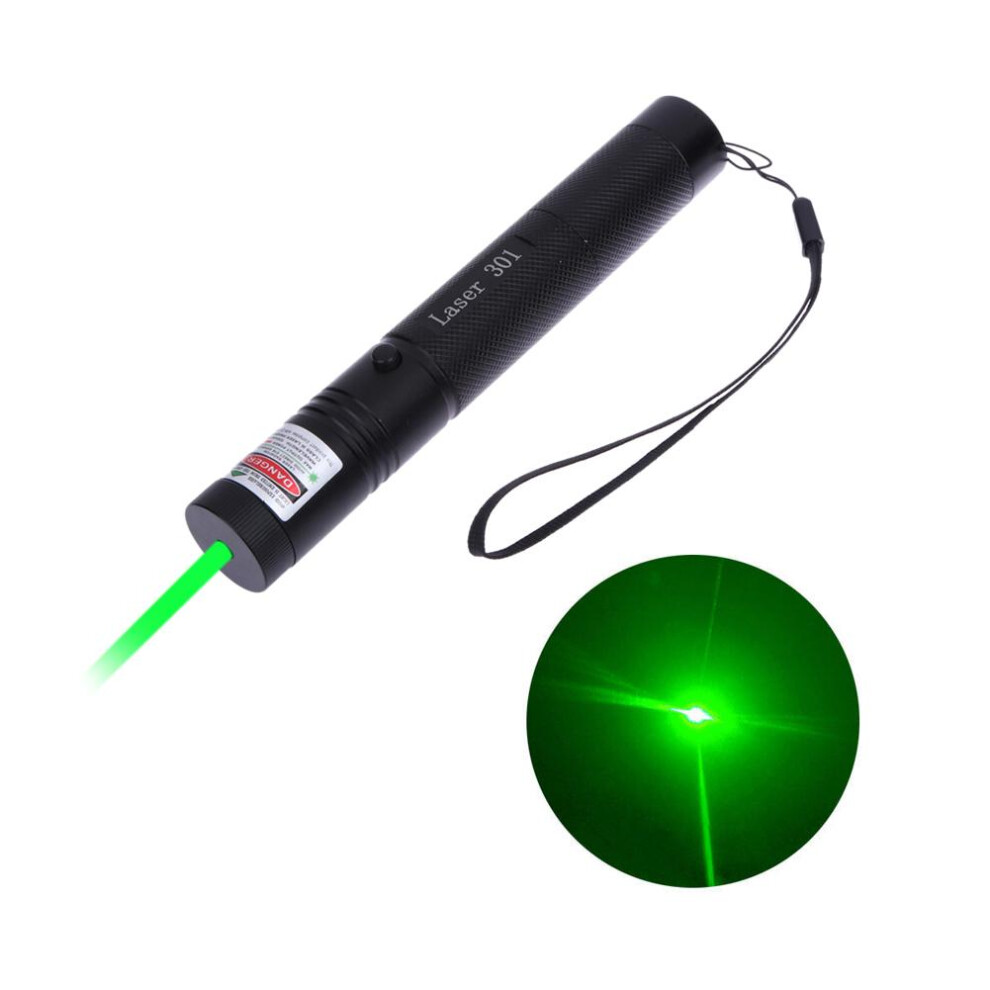 ( Light) High Power 532Nm Laser Pointer Pen With 18650 Battery - Visible Beam Green/Light 413590954934