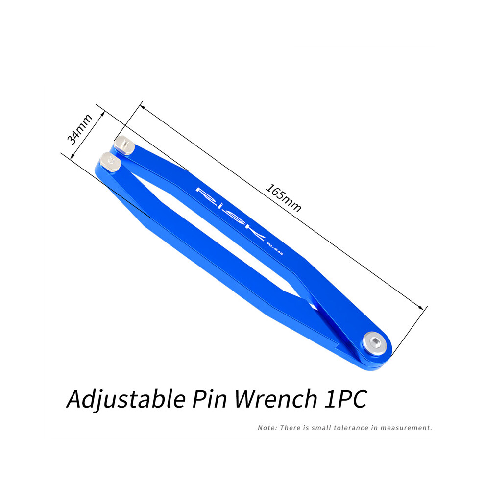 (Needle Hook Spanner) Bottom Bracket Crank Arms Cap Bicycle Hub Bracket Pin Spanner Adjustable Tool 110691546937