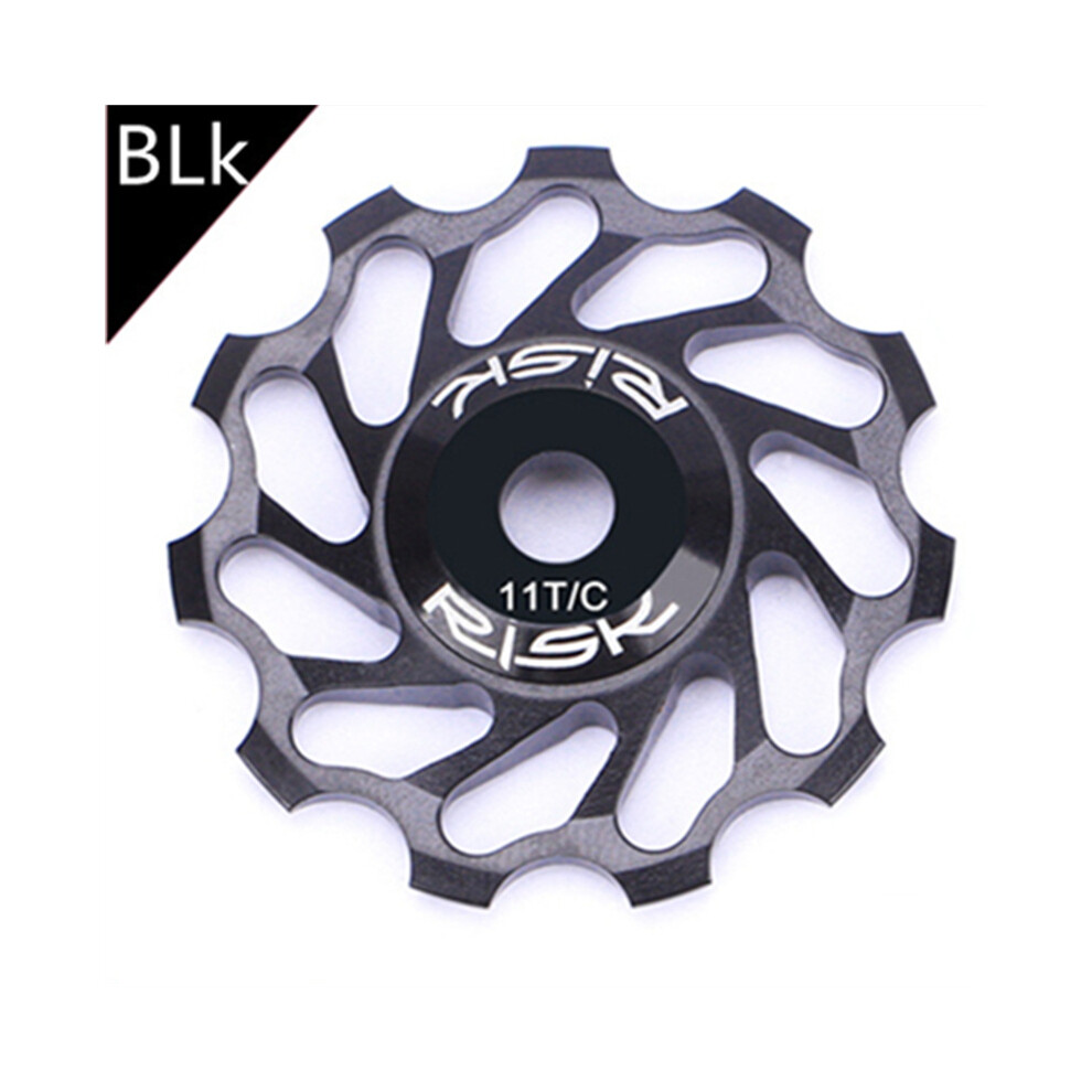 (Black) Cycling Ceramics 11T Ceramic Pulley For Rear Derailleur Guide Black 113121341508