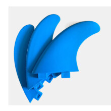 (Red) PVC Fly Kite Surfing Board Fins Inflatable Boats Shark Fins Safe Water Separator