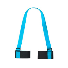 (Sky blue) Ski bindingsSnowboard handheld bindingsSnowboard double velcro ski bindingsAdult double shoulder single shoulder snowboard straps