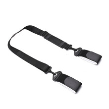 (Detachable) Adult Snowboard Bindings: Double Velcro Ski Bindings, Handheld & Shoulder Straps