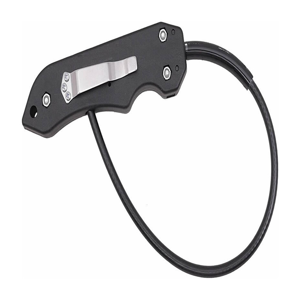 (Black) Broken Glass Whipkung Fu Whip Pocket Multi Purpose Tactical Tool 123643792061