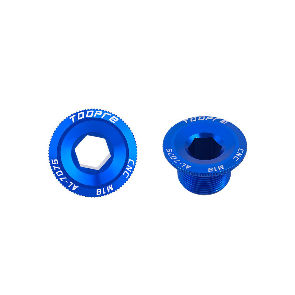 (M20-Gold(2Pcs)) 2Pcs Crank Cover Screws M18/M19/M20 For Bicycle Tooth Plate, Mountain Bike 123643783342