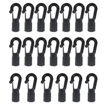10pcs Rope Hooks Shock Fastener Cord End Connectors for Kayak Boat Hanging Parts