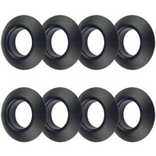 Set of 8 Durable Rubber Water Retaining Rings for Kayak and Canoe Paddles
