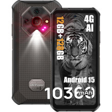 (Wasteland Shadow) Ulefone Armor X16 Rugged Smartphone, Android 15 OS, 10360mAh, 128GB, 6.56” - Sand Dune/Wasteland Shadow