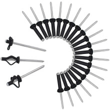 20Pcs Long Grip Mounting Rivets for Canoes & Kayaks, Tri-Rivet Accessories