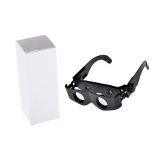(White Box) Fishing magnifying glass binoculars portable binoculars fishing hiking concert drift watching special glasses fishing glasses
